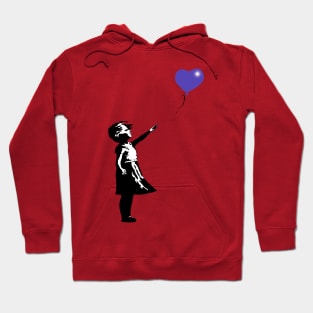 Girl With Balloon, Banksy, 2006. Hoodie